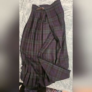 Wool Scottish Skirt